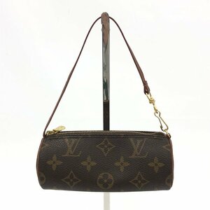 LOUIS VUITTON ルイヴィトン ショルダーポーチ モノグラム ブラウン系 レザー 【CBBA6008】