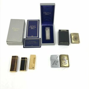 Cartier / ZIPPO / dunhill / Christian Dior ライター 7点まとめ【CBBA6048】