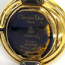 Christian Dior クリスチャンディオール 腕時計 46 154-3 不動品【CBBB0041】_画像5