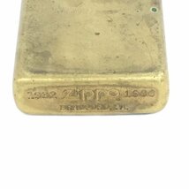 ZIPPO ジッポー ライター 1932 1984 ダブルイヤー SOLID BRASS ソリッドブラス Robert.D.Gale 刻印 【CBBB7023】_画像4