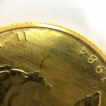 K24　金貨幣　カナダ　メイプルリーフ金貨　10ドル　重量7.8g【CBAS3090】_画像7
