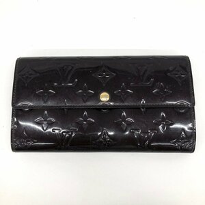 LOUIS VUITTON　ルイヴィトン 長財布　ヴェルニ ポルトフォイユ・サラ M93524　TN1111　【CCAD7054】