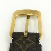 LOUIS VUITTON ルイ・ヴィトン モノグラム サンチュールエリプスベルト M6919/CT1111 85/34 箱付き【CBAY5012】_画像4