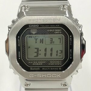 CASIO カシオ デジタル腕時計 銀色 稼働品 タフソーラー GMW B5000【CCAG3054】