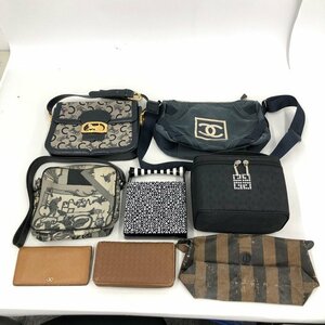 CHANEL シャネル/GIVENCHY ジバンシィ/FENDI フェンディ/Salvatore Ferragamo フェラガモ 他 バッグ ポーチ 財布 おまとめ【CCAF2059】