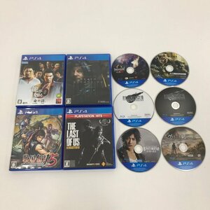 PS4 ソフト 戦国無双5 デス・ストランディング 龍が如く6 他 おまとめ 【CCAG3073】