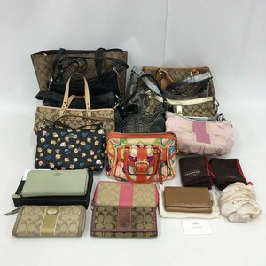 COACH コーチ ショルダーバッグ/ハンドバッグ/財布/トートバッグ おまとめ【CCAL6019】