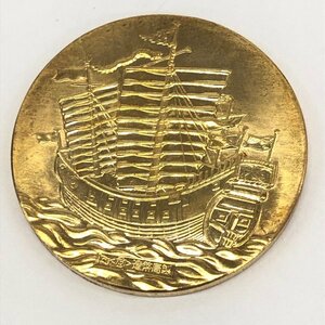 750刻印 沖縄国際海洋博覧会記念金コイン 1975年 14.6g【CCAN1029】
