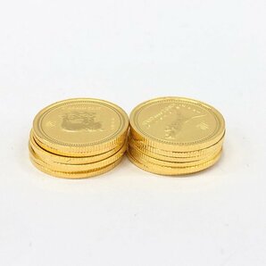 K24IG オーストラリア 十二支金貨 1/20oz 12点セット 総重量18.6ｇ ケース付き【CCAO6020】の画像6