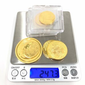 K24 純金 金貨 おまとめ 総重量：247.3ｇ 箱付き【CCAQ9001】の画像10