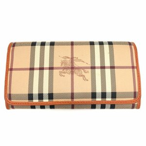 BURBERRY　バーバリー　ノバチェック　長財布【CCAS7011】