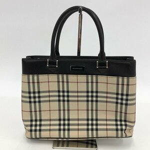 BURBERRY　バーバリー　ノバチェック　トートバッグ【CCAS2007】