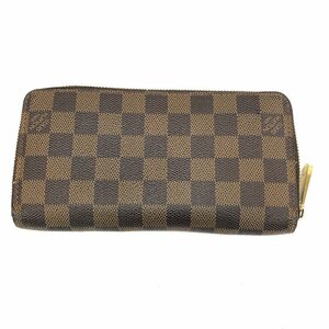 Louis Vuitton　ルイヴィトン　財布　ダミエ　ジッピーウォレット　N60015/CA4067　ジャンク【CCAS7013】