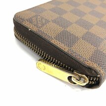 Louis Vuitton　ルイヴィトン　財布　ダミエ　ジッピーウォレット　N60015/CA4067　ジャンク【CCAS7013】_画像3