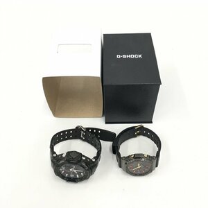 CASIO　カシオ　G-SHOCK　Gショック　2点おまとめ　GM-S2100CH　GA-1000　稼働【CCAS4033】