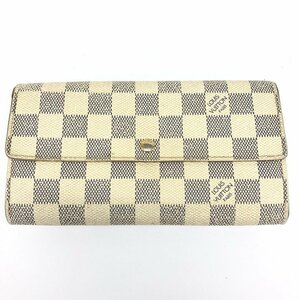 LOUIS VUITTON ルイ・ヴィトン ダミエアズール ポルトフォイユ・サラ N61735TH1006【CCAS7045】