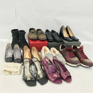 Louis Vuitton / GUCCI / TOD'S / UGG / Salvatore Ferragamo シューズ 10点まとめ ジャンク【CCAS5006】