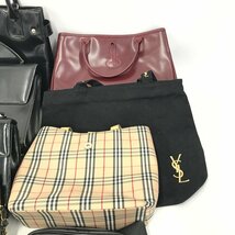 GUCCI / Yves Saint Laurent / BURBERRY / MICHAEL KORS / MOSCHINO ほか バッグ 9点まとめ【CCAS5008】_画像3