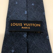 LOUIS VUITTON ルイヴィトン ネクタイ 青【CCAS8035】_画像4