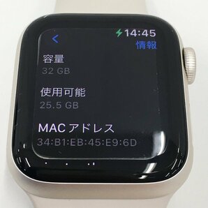 Apple アップル Apple WATCH SE (2nd generation) 40MM ALUMINUM Ａ2722 通電確認済み【CCAS4032】の画像3