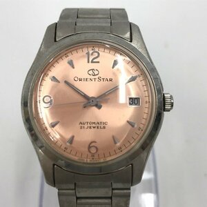 ORIENT オリエント ORIENTSTAR 腕時計 自動巻き 597302-70 稼動【CCAK3040】