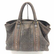 BOTTEGA VENETA ボッテガヴェネタ イントレチャート ハンドバッグ 161761 V7780 1301 EPEV2007 1394A【CCAT7067】_画像2