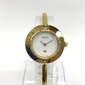 GUCCI グッチ 腕時計 金色 2針 不動品 11/12【CCAT8062】