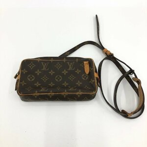 LOUIS VUITTON ルイヴィトン ショルダーバッグ モノグラム ポシェット マルリーバンドリエール M51828【CCAT2051】