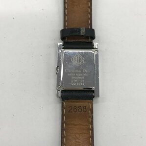 ChristianDior クリスチャンディオール 腕時計 黒 稼動品 2針 DD9062【CCAT8044】の画像5