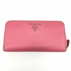 PRADA プラダ サフィアーノ ラウンドファスナー 長財布 62C 1ML506【CCAT7012】