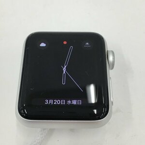 Apple Watch Series 3 アップルウォッチ GPS+Cellularモデル シルバー 38mm MQKF2J/A A1889 箱あり【CCAT9052】