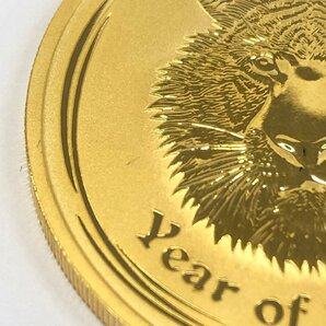 K24IG オーストラリア 干支金貨 虎 2oz 総重量62.5g【CCAS0006】の画像7