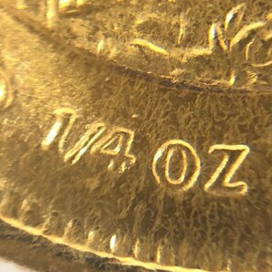 K22 南アフリカ クルーガーランド金貨 1/4oz 4点 おまとめ 総重量34.0ｇ【CCAT0047】の画像6