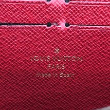 LOUIS VUITTON ルイヴィトン 長財布 ダミエ ポルトフォイユ・クレマンス M60534/CA1165 保存袋あり【CCAU6023】_画像6