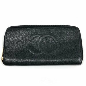 CHANEL シャネル 長財布 ブラック【CCAU6007】