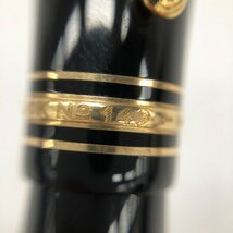 MONTBLANC モンブラン 万年筆 149 ブラック ゴールド【CCAU6031】_画像9