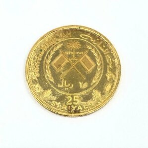 K21.6 シャルジャ モナリザ 25リヤル金貨 総重量5.1g【CCAR6021】の画像2