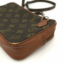 LOUIS VUITTON ルイヴィトン モノグラム ポシェット マルリー バンドリエール ショルダーバッグ 【CCAV2031】_画像5