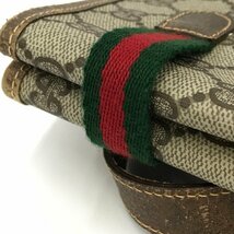 GUCCI グッチ オールドグッチ シェリーライン トートバッグ GG柄 39.02.091【CCAV2011】_画像10