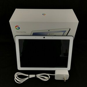 GOOGLE グーグル スマートディスプレイ カメラ搭載 GA00639-JP Google Nest Hub Max【CCAW1031】