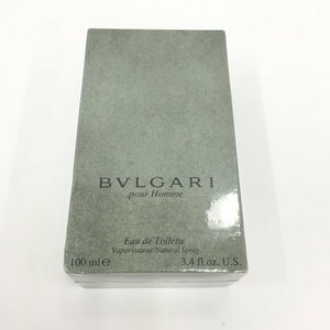 BVLGARI BVLGARY perfume 100ml new goods unopened pool Homme o-doto crack [CCAV4035]