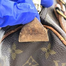 LOUIS VUITTON ルイヴィトン ハンドバッグ モノグラム スピーディ25 M41528/215【CCAX3032】_画像8