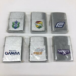 ZIPPO ジッポー オイルライター J1リーグ サンフレッチェ / ガンバ大阪 ほか 6点まとめ 箱付き 未開封品【CCAZ4004】