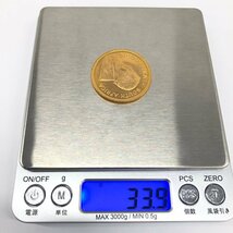 K22　金貨幣　南アフリカ　クルーガーランド金貨　1オンス　重量33.9g【CCAY7043】_画像10