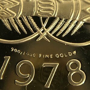 K21.6 パプアニューギニア 100キナ金貨 4点セット 総重量39.2g【CCAZ7036】の画像7