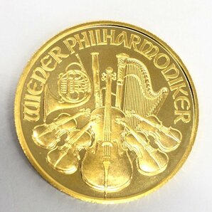 K24 金貨幣 オーストリア フィルハーモニー金貨 100ユーロ 7点 50ユーロ 1点 おまとめ 総重量233.7g【CCAY8003】の画像6