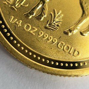 K24 金貨幣 オーストラリア 干支金貨(羊) 25ドル 重量7.7g【CCAY7047】の画像4