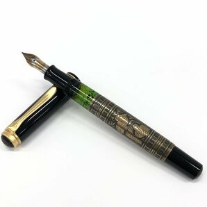 PELIKAN ペリカン 万年筆 ペン先18K刻印 F 12/J84 925刻印【CCBA6045】の画像1