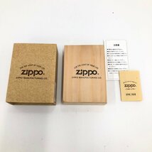 ZIPPO ジッポ U.S TRADITIONAL オイルライター 木箱付き【CCBA3047】_画像8
