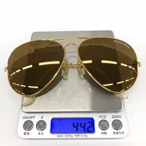 RayBan GOLD レイバン サングラス B＆L 14K 1710 ケース付き 総重量44.2ｇ【CCBB6001】_画像10